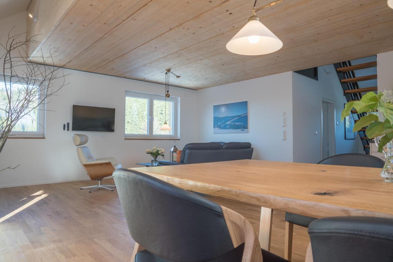 Haus Wiesenquelle, Deluxe-Apartment 'Feld & Berg' Feldberg  Esterno foto